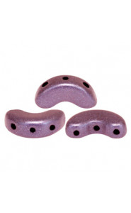 Arcos par Puca® beads Metallic mat dark plum purple 23980-79083